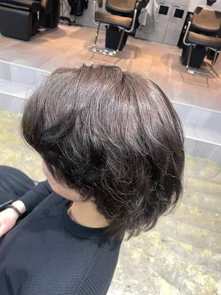 カラー メンズ ブレンバイドット所属・ニュアンスカラー/ 🫧レミ(坊主)のヘアスタイル