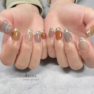 ネイル nail salon ４ｙｏｕ．のネイルデザイン