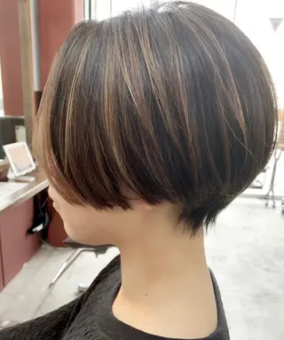 ショート 福地 礼奈のヘアスタイル