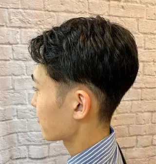 ショート メンズ 無料メンズカット❗️ 岡本晟我のヘアスタイル