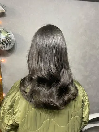 セミロング カラー chouette/ 根本優希のヘアスタイル