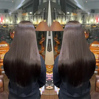 ロング カラー レイヤー/ボブ/ ミニボブ/AOIのヘアスタイル