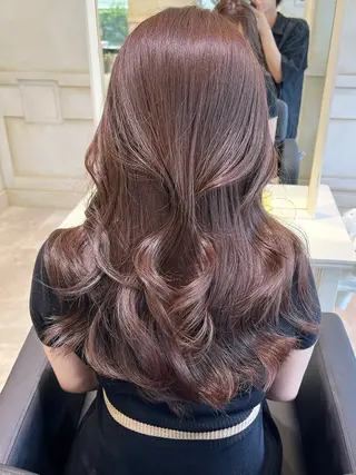 ロング カラー ハイトーン/ブリーチ 💙みずき💙のヘアスタイル