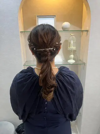 ヘアアレンジ aika .のヘアスタイル