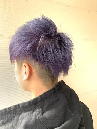ショート カラー メンズ 松吉 純平のヘアスタイル