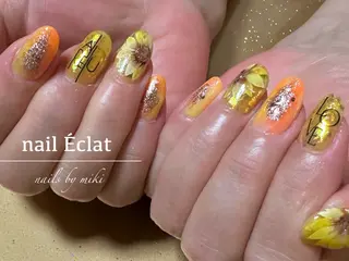 ネイル nail Eclat所属・志賀野 美喜のネイルデザイン