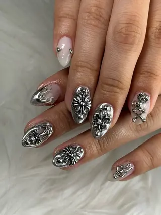 ネイル Nail Salon L'arc所属・💊大阪/心斎橋 moni🧠のネイルデザイン