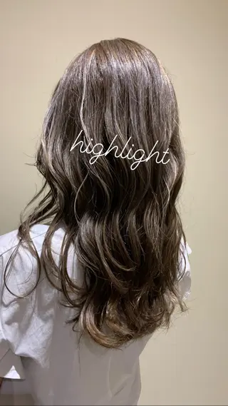 ロング カラー HAIR＆MAKE EARTH元住吉所属・earth元住吉店長 掛川大輝のヘアスタイル