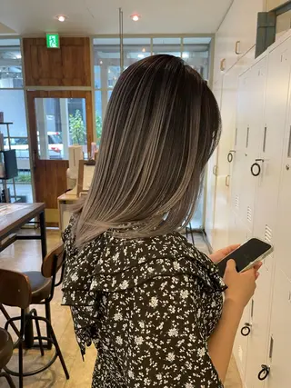 ロング カラー 山崎 唯奈 大宮東口 /暖色💞カラーのヘアスタイル