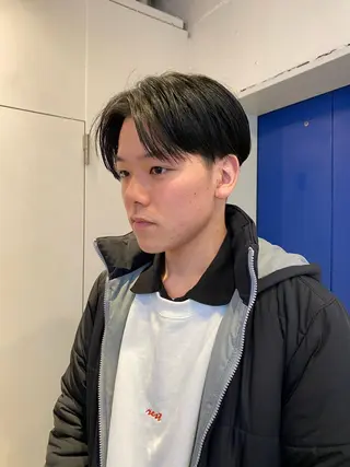 ショート メンズ おしゃれパーマ メンズ特化/みーまんのヘアスタイル