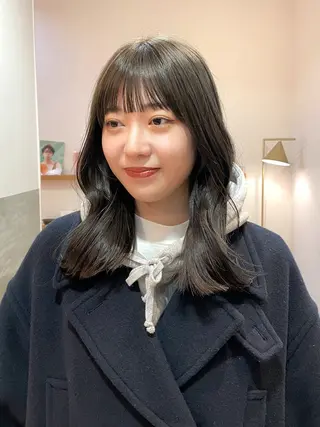 ロング 似合わせ/透明感 /レイヤー/りほ🤍のヘアスタイル