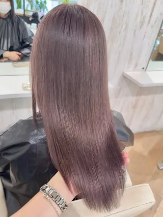 ミディアム カラー 新宿/レイヤー/ ブリーチ/西川翔真のヘアスタイル