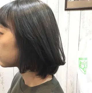 ミディアム カラー 金崎 新吾のヘアスタイル