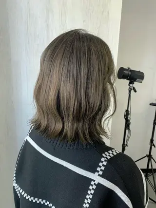 セミロング カラー ROW町田★ 船木のヘアスタイル