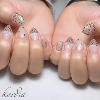 ネイル καρδιά -ｶﾙﾃﾞｨｱ-のネイルデザイン