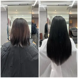 ロング カラー いろあそび所属・12月限定🉐カット モデル募集🉐のヘアスタイル