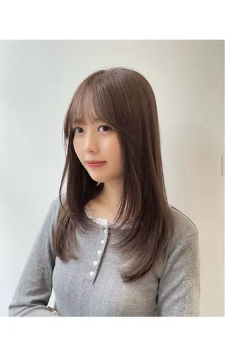 ロング カラー sora/レイヤー/ 似合わせカット🎀のヘアスタイル