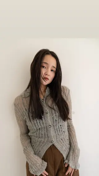 ロング カラー ルカ/ レイヤーカット🍓のヘアスタイル