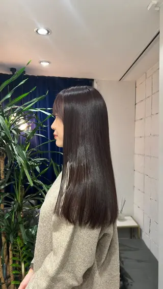 ロング り おのヘアスタイル