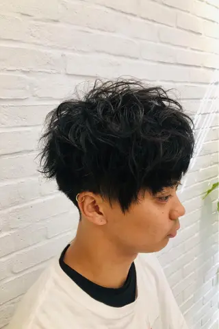 ショート カラー メンズ ショートヘア相談所✨ 澤里大のヘアスタイル