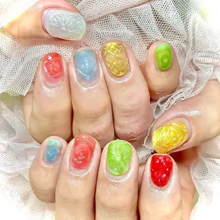 ネイル miminon 自宅ネイルサロンのネイルデザイン