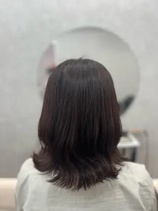 ミディアム ピンク髪の美容師🎀 🖤ゆうなのヘアスタイル