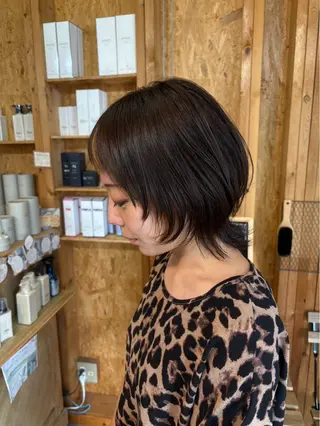 ショート ボブ/ショートカット モデル急募🫧あずみのヘアスタイル