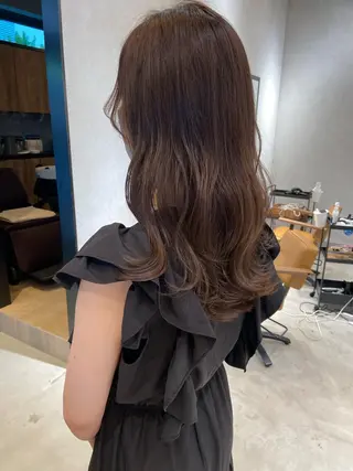 セミロング GLROW haruhiのヘアスタイル