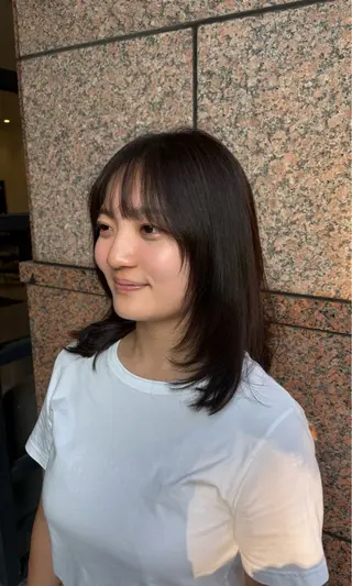 セミロング Cos&Co. BeautySalon所属・🌟横浜美容室🌟 土岐聖のヘアスタイル