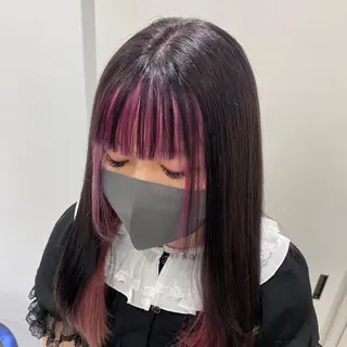 ロング カラー エクステ♡ヘアメ 内村麻衣のヘアスタイル