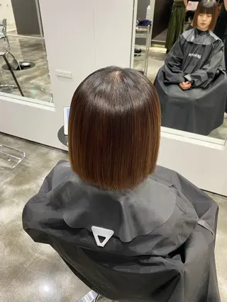 ショート 原宿/縮毛矯正/ カラー/浅野哉多のヘアスタイル