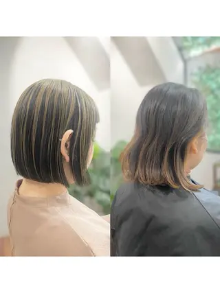 ミディアム _White所属・ＳＨＩ ＺＵのヘアスタイル