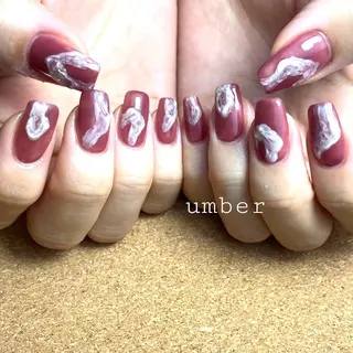 ネイル umber 三茶1分のネイルデザイン