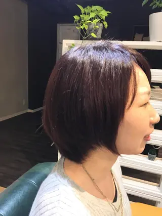 ショート Lanahairsalon IWATSUKA所属・ヨナハ セイヤのヘアスタイル