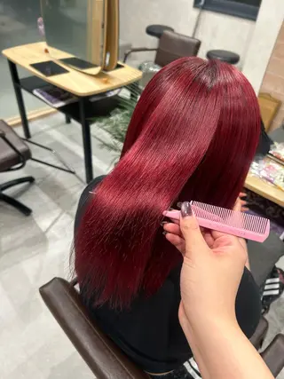 カラー Sakura / Fier umedaのヘアスタイル