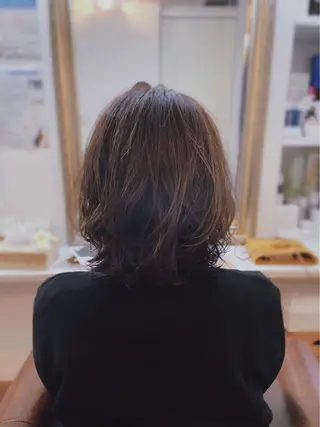 ミディアム 🌈elua yukaのヘアスタイル