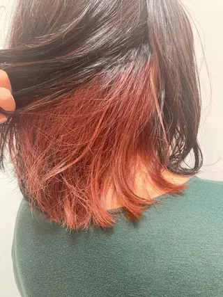 カラー 阪口 依美奈のヘアスタイル