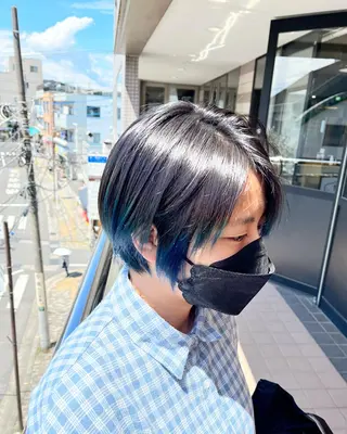 ミディアム MADRAS stylistのヘアスタイル