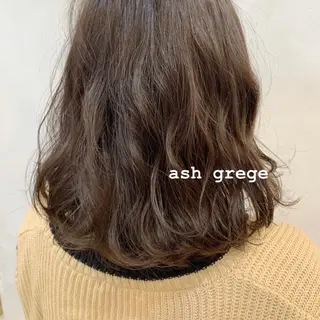 ミディアム カラー ヘアアレンジ 透明感color 🥣suzunaのヘアスタイル