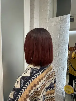 ロング カラー ウラスギ アカリのヘアスタイル