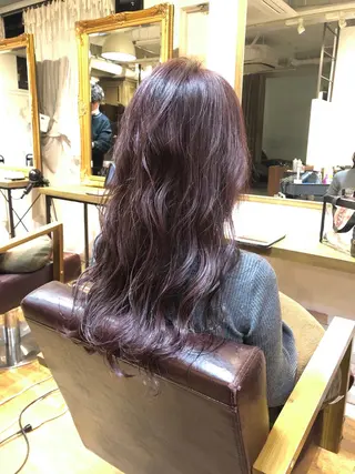 ロング カラー 💖透明感カラー💖 坂本万由子のヘアスタイル