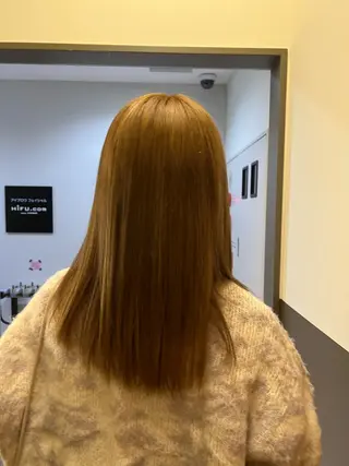 セミロング ヘアアレンジ まとまるツヤ髪カット ┆Naruのヘアスタイル