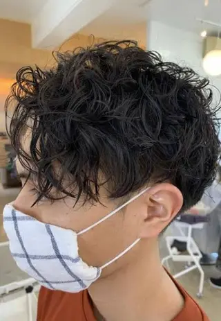 ショート パーマ 石渡このみ 🍊レイヤーカットのヘアスタイル