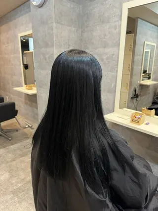 ロング カラー BEL所属・三池 ブルノのヘアスタイル