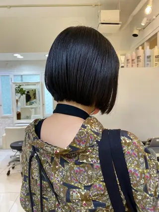 ショート カラー ヘアアレンジ マツエク・マツパ アイブロウ Noah's　Ark所属・透明感カラー🫧ヘア セット🫧松本菜月の眉毛・アイブロウイメージ