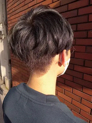 ショート メンズ ひな ALBA🐰三鷹のヘアスタイル