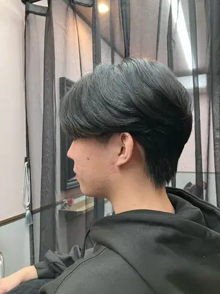 パーマ メンズ カット無料‪✂︎‬ 清水 真之介のヘアスタイル
