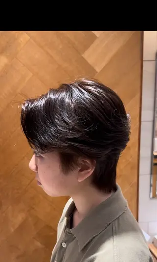パーマ メンズ 古賀 治輝のヘアスタイル
