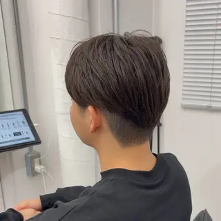 メンズ 💋ホワイトメッシュ /パーマ/メンズ💋のヘアスタイル