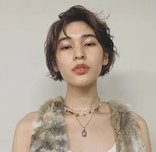 ショート パーマ hair design girl所属・［girl］ MIKIのヘアスタイル